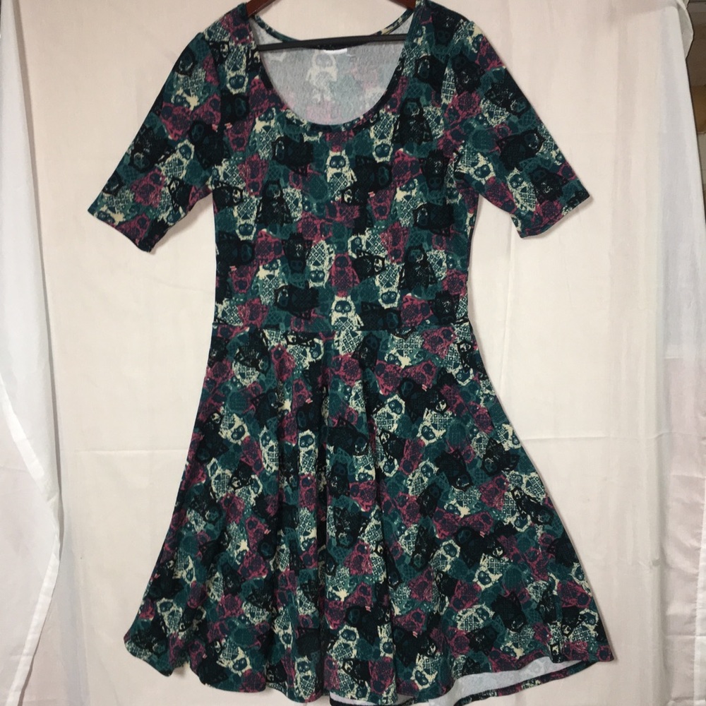 Lularoe Owls large‎ or xl dress